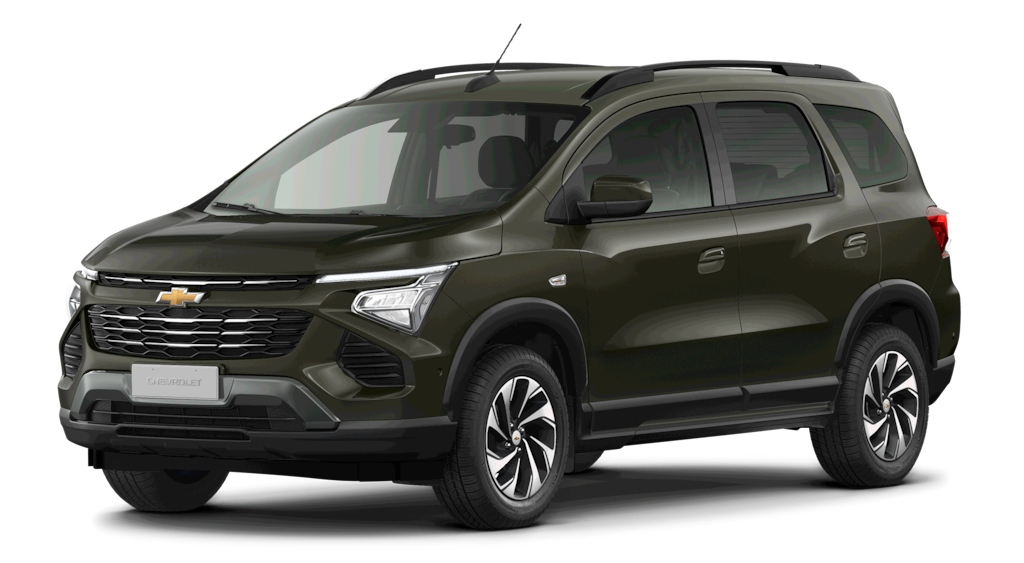 Novo Spin 2025 na cor verde safari