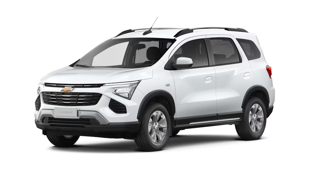 Conheça o novo Chevrolet Spin 2027 na versão LTZ, com 7 lugares e na cor Branco Summit